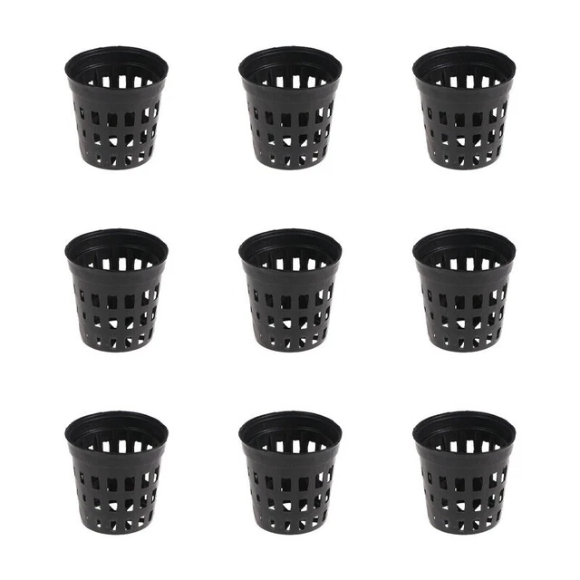 10 (diez) cestas de plástico para acuarios | macetas para plantas acuáticas | accesorios para plantas