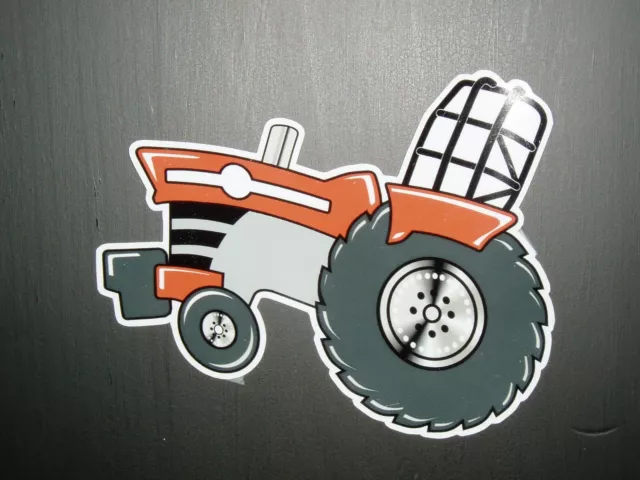 “MASSEY FERGUSON PULLER" - Original Artwork DECAL/STICKER “Tractor Swag" LEFT