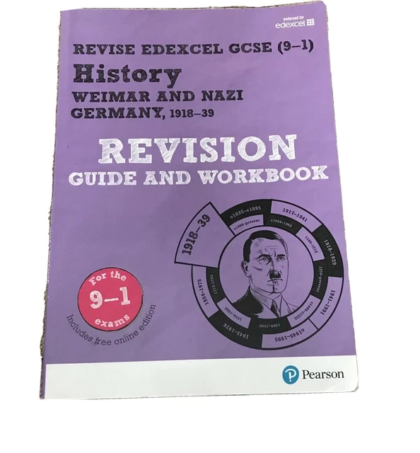 REVISE EDEXCEL GCSE (9-1) History Weimar and Nazi Germany Revision ...