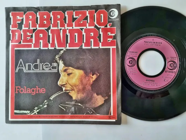 Fabrizio de Andre - Andrea 7'' Vinyl Germany