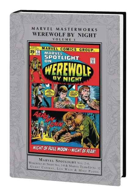 Marvel Masterworks WEREWOLF BY NIGHT VOL #1 HARDCOVER Comics HC SRP $75