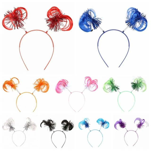 Wig Halloween Party Hair Hoop Colored Carnival Headband  Stage Show
