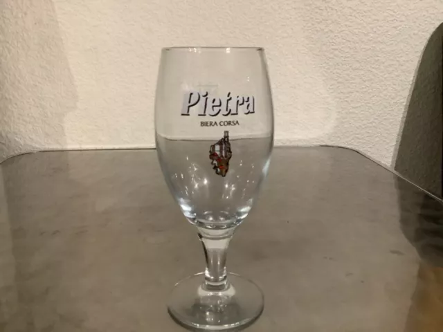 LOT DE 6 VERRES A BIÈRE PIETRA biera corsa 25 cl