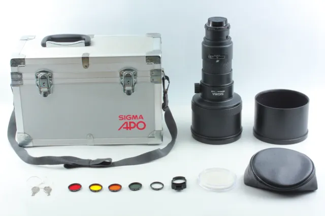 [Near MINT w/Color Filters] SIGMA APO AF 500mm f4.5 Lens for NIKON F Mount Japan