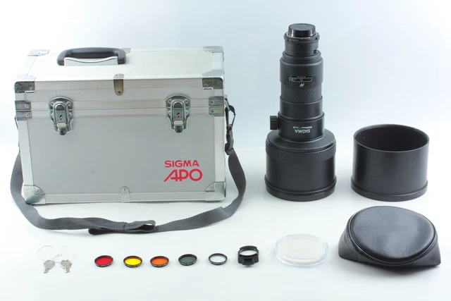 [Near MINT w/Color Filters] SIGMA APO AF 500mm f4.5 Lens for NIKON F Mount Japan