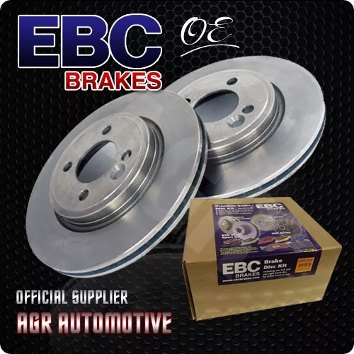 Ebc Premium Oe Front Discs D001 For Ford Escort Mk2 1.6 1975-80