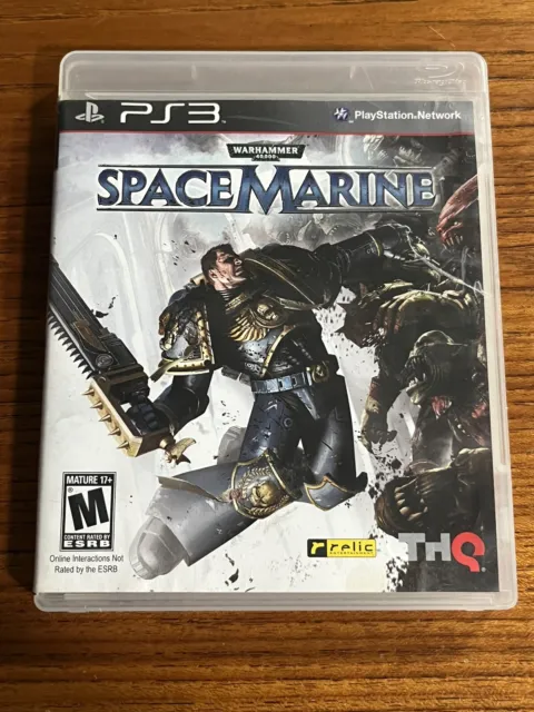 Awesome Playstation 3 PS3 Warhammer 40000 Space Marine complete