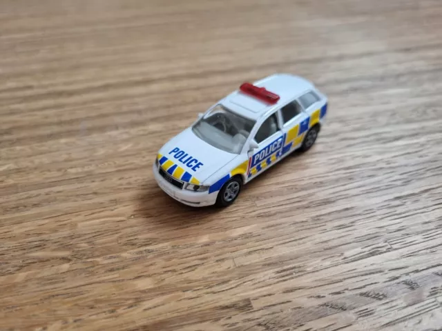 Siku 1599NZ Audi A4 Police New Zealand Auslandsmodell Polizei NZ - Selten! 1053