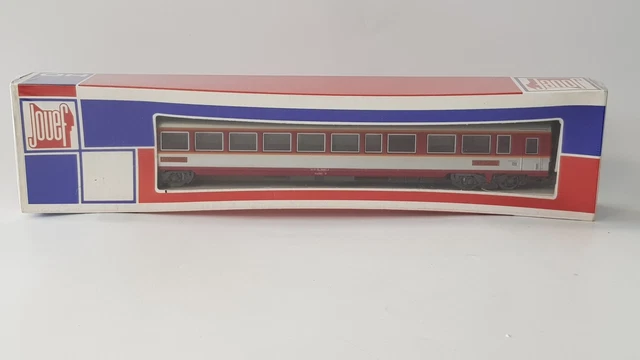 Voiture Jouef 5306 H0 – SNCF Forum Train De L’Entreprise, Neuve, Boîte Bleue Cellophanée