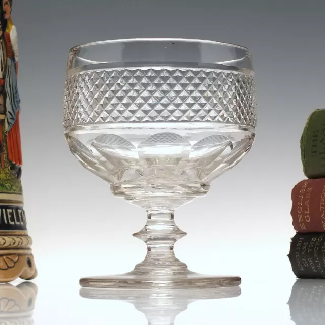 19th Century Anglo Irish Glass Rummer c1830