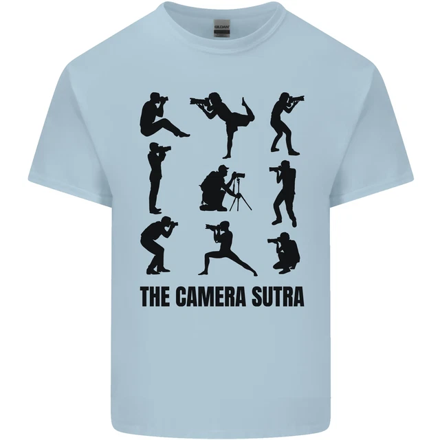 Camera Sutra Funny Photographer Photography Kids T-Shirt Childrens