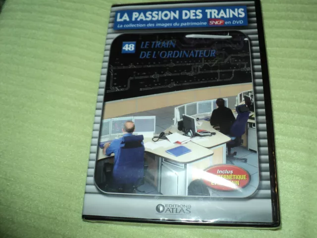 DVD NF "LA PASSION DES TRAINS VOL 48 - LE TRAIN DE L'ORDINATEUR" patrimoine SNCF