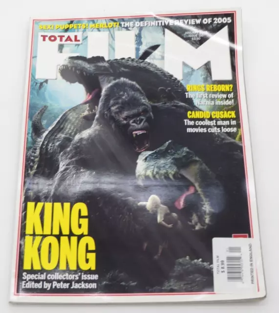 TOTAL FILM Magazine January 2006 Issue 110 King Kong Special Collectors Issue