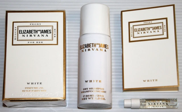 ELIZABETH AND JAMES Nirvana White Lot Perfume Oil Dry Shampoo