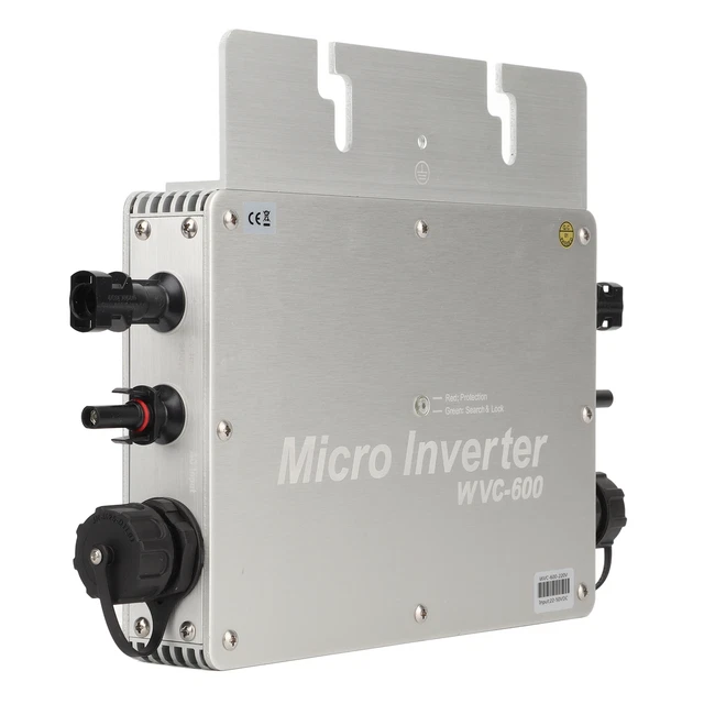 Inversor LCD conectado a micro red 600W IP65 inversor solar fotovoltaico exterior AC230V