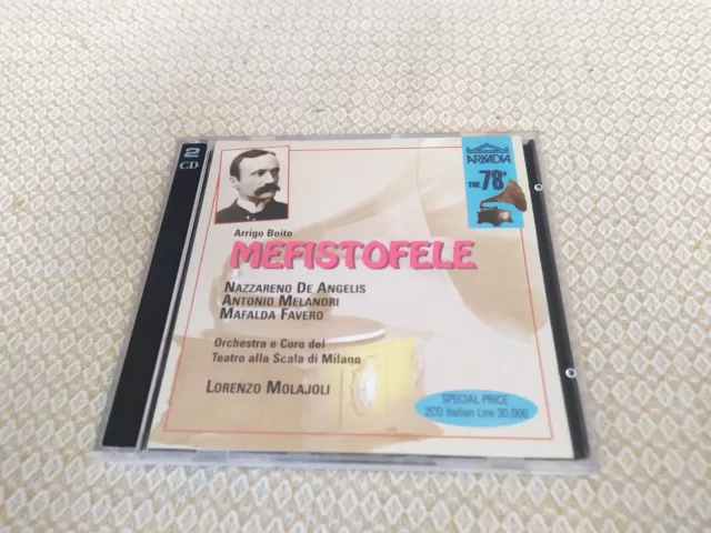 Arrigo Boito : Mefistofele - De Angelis, Melandri - Molajoli - 1929 -2CD Arkadia