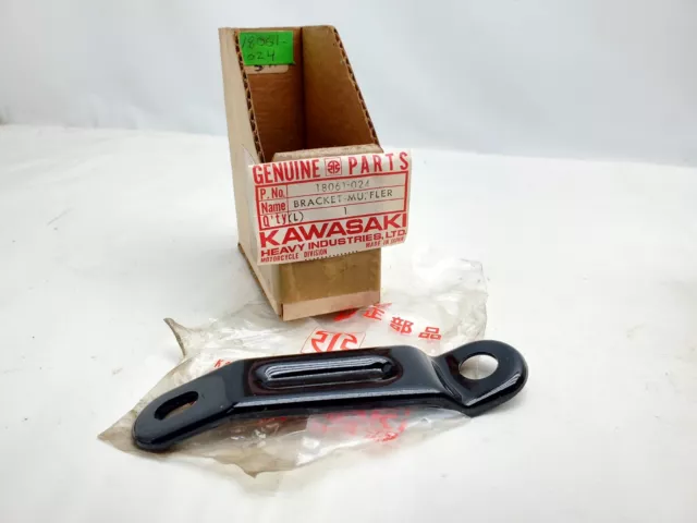 Kawasaki NOS NEW 18061-024 Rear Muffler Bracket G3 G3SS G3TR Bushmaster 90