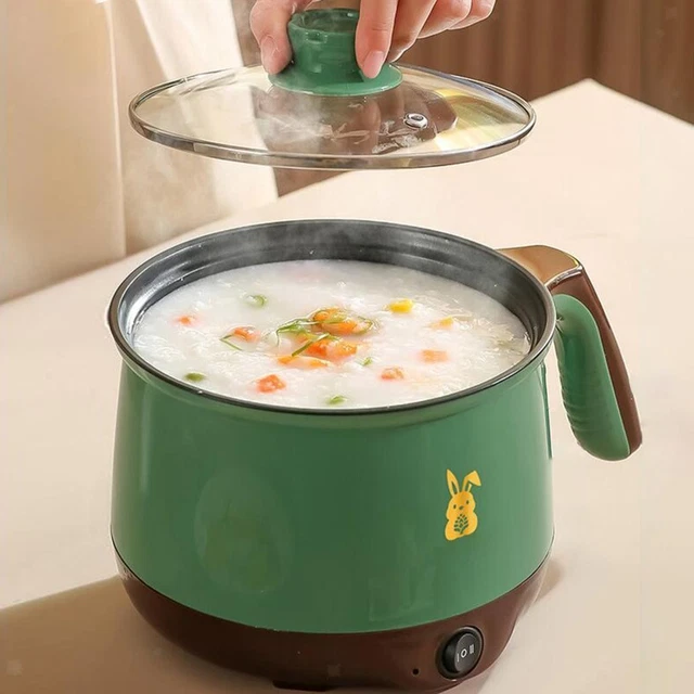 Mini Cuiseur à Riz 1.8L - Revêtement Antiadhésif - Multifonction Pour Riz, Soupes, Ragoûts
