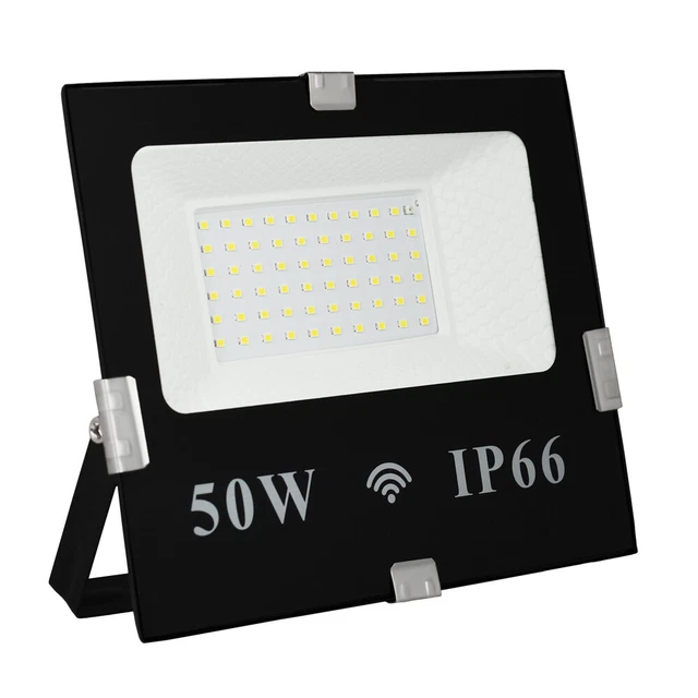 LED Flutlicht Fluter mit Bewegungsmelder Strahler Außen Scheinwerfer Warmweiß