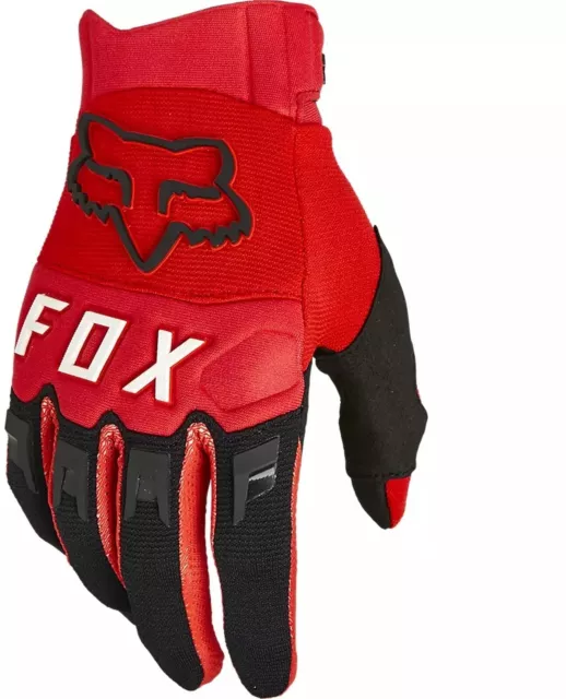 Gants Motocross Fox Dirtpaw sans Ce Flo Rouge