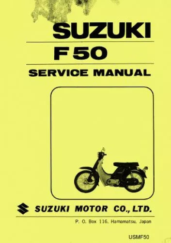 1969-1976 Suzuki F50 Service Manual