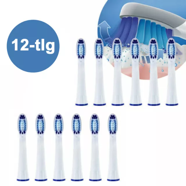 12 x Cepillos de inserción compatibles con Oral-B Cepillos de dientes eléctricos Accesorios