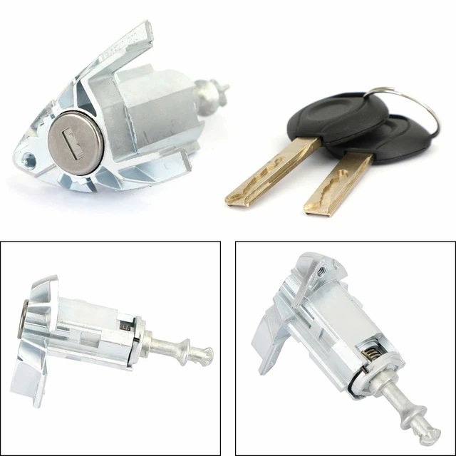 LEFT DRIVER DOOR LOCK CYLINDER BARREL ASSEMBLY w/ 2 KEYS Pour 00-06 BMW ...