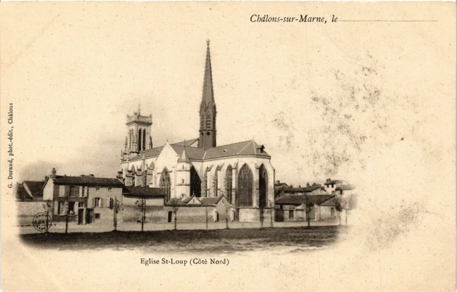 CPA AK CHALONS-sur-MARNE - Church of St-LOUP (363625)