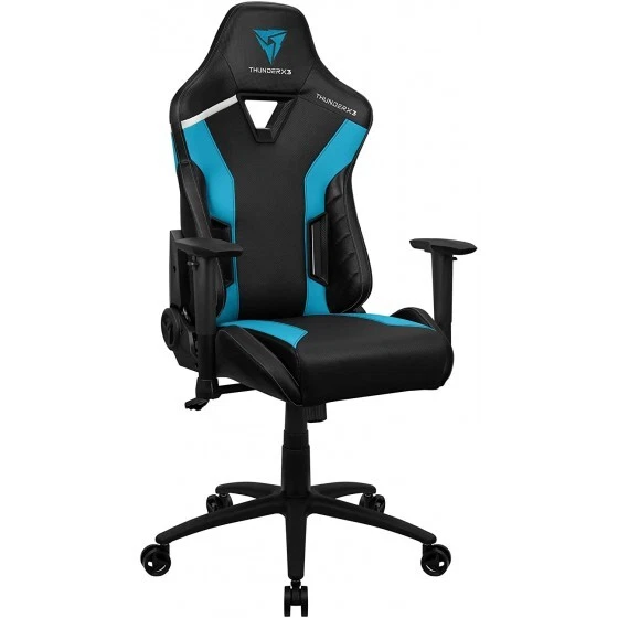 THUNDER X3 TC3BB Azure Blue - Ergonomic Gaming Chair con Air Tech - Blue