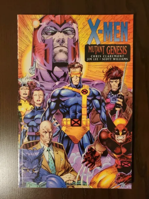 NM- X-Men Mutant Genesis Trade Paperback TPB Softcover Book Marvel 2002 Jim Lee