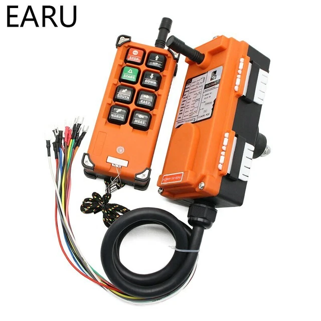 YWBL-WH Industrielle Funkfernbedienung 2 Tasten - Kabellose Steuerung Für Krane 220V