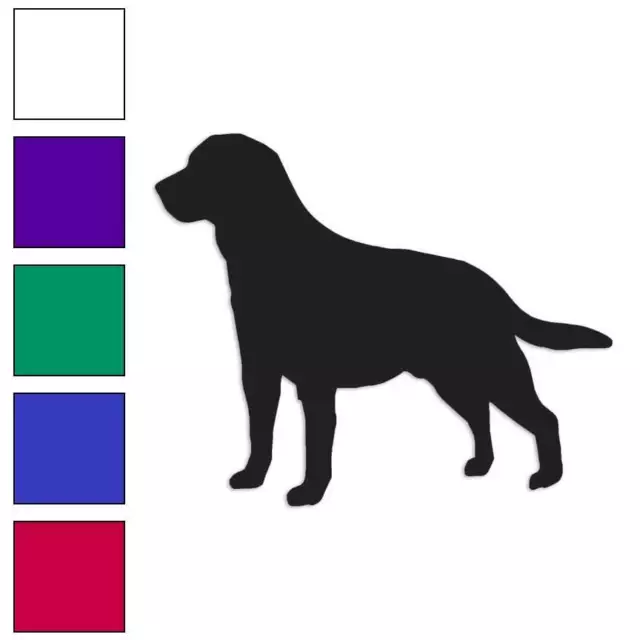 Labrador Terrier Dog, Vinyl Decal Sticker, Multiple Colors & Sizes #1974