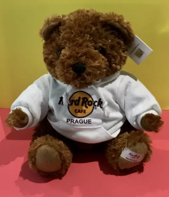 Hard Rock Cafe Prague Herrington Teddy Bear 2009 Classic Rockin’ Bear