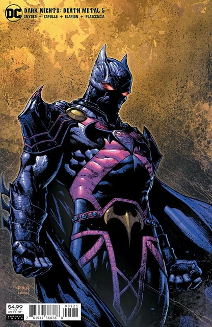 Dark Knights: Death Metal #5 Finch Variant (2020) Vf/Nm Dc