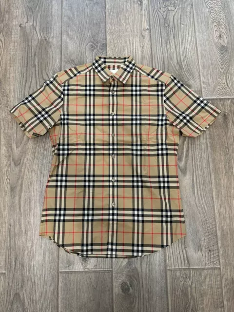 Burberry Classic Shirt Short Sleeve