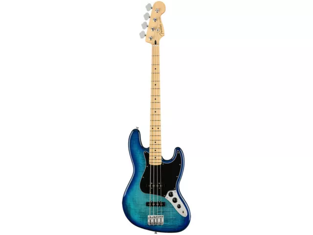 Fender Limited Edition Player Jazz Bass Plus Top MN Blue Burst Basso elettrico