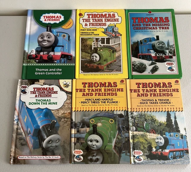 VINTAGE THOMAS THE Tank Engine 5 Books Thomas And Friends Ladybird Book ...