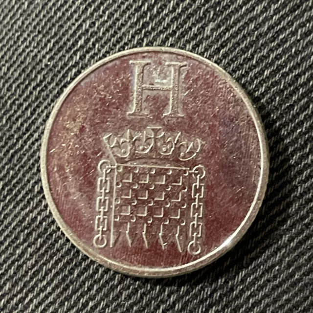 10p Alphabet Coin Letter H - Houses Of Parliament 2018