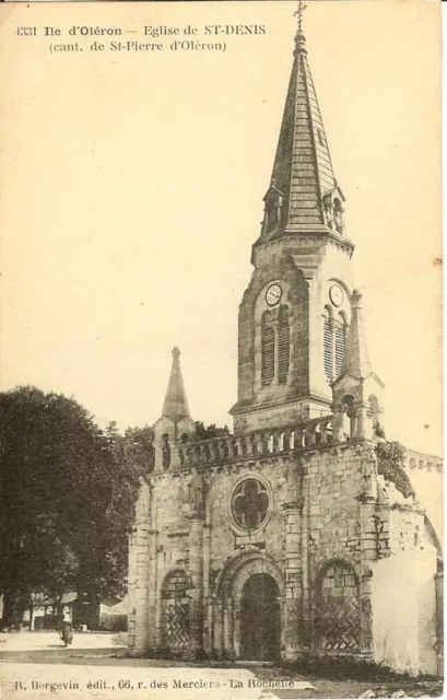 CPA - CHARENTE-MARITIME - ILE D'OLERON, Eglise de ST DENIS