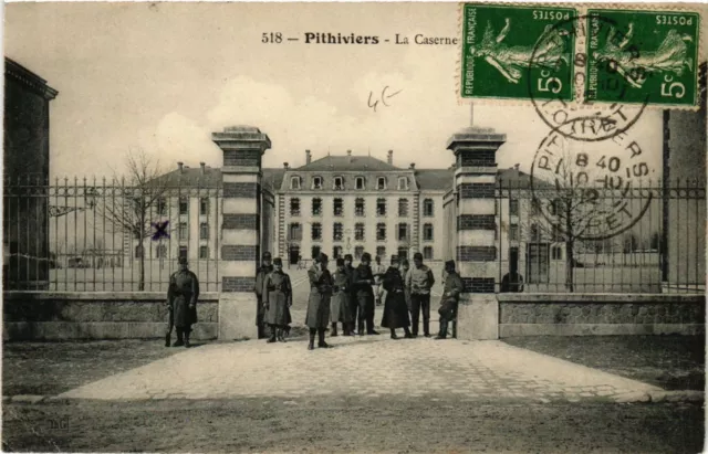 CPA AK PITHIVIERS - La Caserne (631742)