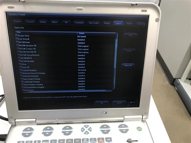 Demo Mindray Human M7 Advanced Ultrasound System PN 121-001025-05 Demo Mindray Human M7 Advanced Ultrasound System PN 121-001025-05