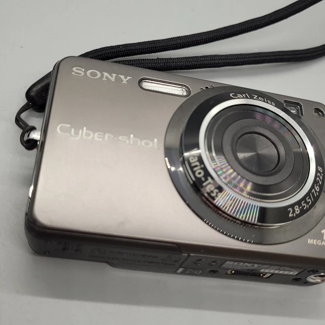 Sony Cybershot DSC-W300 13,6 megapixel fotocamera digitale compatta argento testato 16