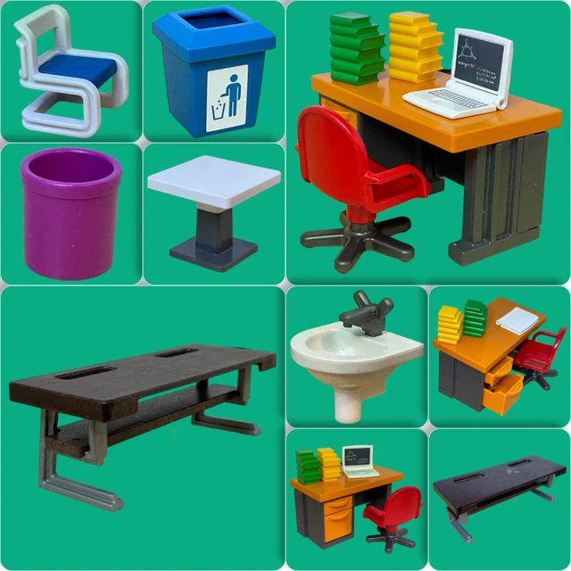 PLAYMOBIL NOMBREUX ÉLÉMENTS de l'Ecole aménagée 9453- City Life +12