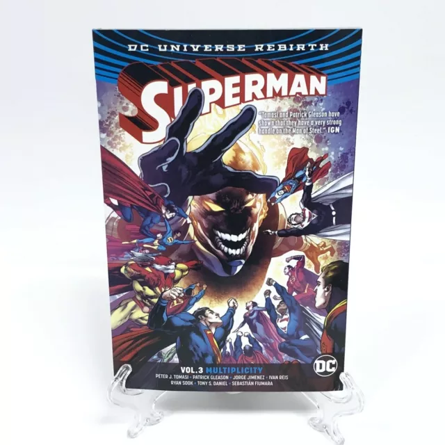 Superman Rebirth Vol 3 Multiplicity New DC Comics TPB Paperback
