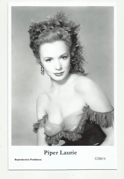 (Bx19) Piper Laurie Photo Card (G200/4) Filmstar  Pin Up Movie Star Glamor Girl