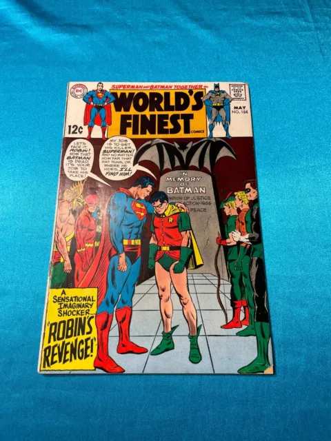 World's Finest #184, May 1969, Very Good- Fine Condition