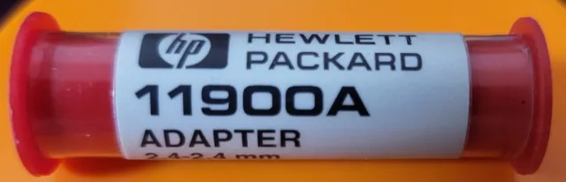 11900A Hewlett Packard Agilent Keysight 2.4mm to 2.4mm DC to 50 GHz RF Adapter