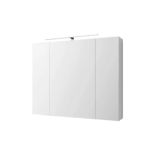 ARMOIRE DE TOILETTE salle de bain avec miroir et LED 90,4x72x15 cm ML