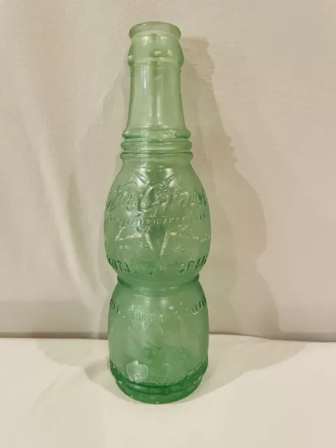 NuGrape Soda Bottle Denver, CO March 1920 Clear Glass Green Tint