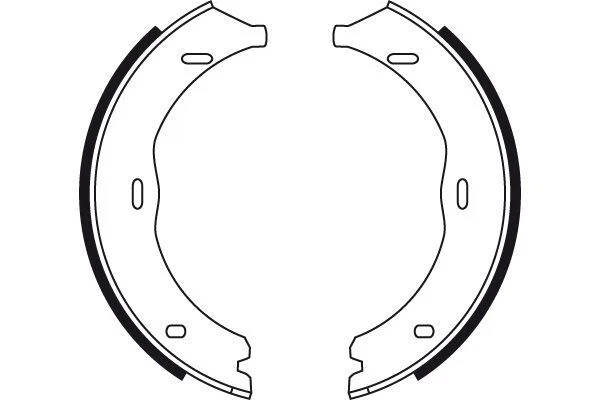 GS8741 - Brake Shoe Set, Parking Brake - View #11